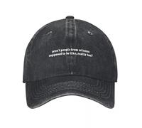 IRUHHGU Unisex ¿No se supone Que la Gente de Arizona Sea como Realmente bronceada? Gorra de béisbol Ajustable Gorra de béisbol Gorra Snapback de béisbol