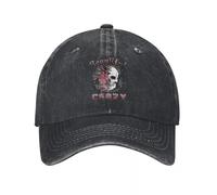 IRURYSHH WoSkull Floral Beautiful Crazy Demin Cap Durable for All Seasons Caps Men Baseball Cap Men