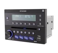 iRV Technology iRV32V2 AM/FM/CD/DVD/MP3/MP4/HDMI entrada y salida con ARC/Digital 2.1/sonido envolvente/Bluetooth/CEC/NFC, 3 zonas de montaje en pared RV radio estéreo con control de aplicación, USB