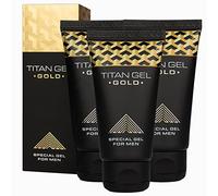 Irvy Titan Gel Gold para hombre original (paquete de 3)