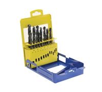 IRWIN 10502500 - Juego serie HSS Pro, 19 uds. en estuche de metal: 1.0 - 10.0 mm en incrementos de 0.5 mm