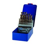 Irwin 10503730 - juego serie hss cobalt, 25 uds. en estuche de metal: