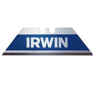 IRWIN 10504243 - Cuchilla trapezoidales Bi-Metal Azul, 100 uds, dispensador