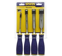 IRWIN 10505173 M500 - Juego de cinceles multiusos con tapa llamativa (4 piezas)