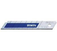 IRWIN 10507104 - Cuchilla precortada Bi-Metal Azul, 18 mm, 50 uds