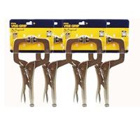 IRWIN Abrazadera Vise-Grip 11SP (20) de 11 pulgadas con almohadillas giratorias (4 unidades) de Irwin Tools
