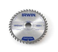 Irwin - disco sierra circular 190mm/40t