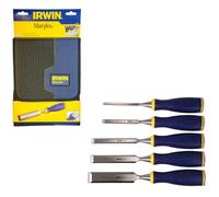 Irwin - Juego formones mango con antichoque(5u)