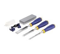 Irwin Marples Irwin S500S3SS Ms500 Series - Juego de cinceles de borde biselado suave al tacto