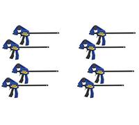 IRWIN QUICK-GRIP abrazadera de barra micro con una sola mano, paquete de 2, 4-1/4 pulgadas, 1964747