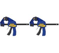 IRWIN T506QCEL7 - Mordaza/distanciador de carga media 150 mm (6 pulgadas) (Paquete de 2)