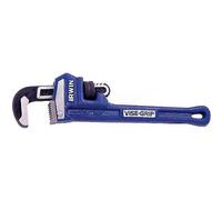 IRWIN Tools 274105 - Llave de tubo de agarre de tornillo de banco, hierro fundido, mandíbula de 1 pulgada, longitud de 8 pulgadas