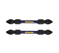IRWIN Tools IWAF32DEPH22 Impact Performance Series Destornillador de doble extremo Número 2 Phillips Power Bit, 2 1/2 pulgadas, paquete de 2