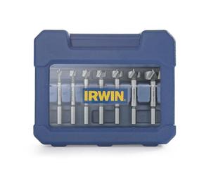 Irwin Tools, Marples Forstner, 1966892, Juego de brocas para perforación de madera, 8 piezas