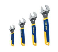 IRWIN VISE-GRIP Adjustable Wrench Set, 4 Piece, 2078706 by Tools