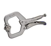 IRWIN Vise-Grip IRHT82587 - Alicates de soldadura, liberación rápida, bloqueo de abrazadera en C con almohadillas giratorias, 6 pulgadas