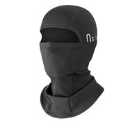 Irzaki Pasamontañas de esquí, resistente al viento, pasamontañas de ciclismo, pasamontañas de invierno para hombre, máscara térmica para clima frío, Negro, Talla única