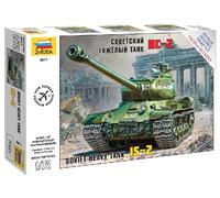 IS-2 Stalin Heavy Tanque 1:72 Plástico Modelo Kit Zvezda
