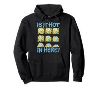 Is It Hot in Here? Melting Spongebob Grid Funny Cartoon Sudadera con Capucha