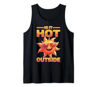 Is It Hot Outside Snack Movie Popcorn Joke - Camiseta sin Mangas