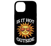 Is It Hot Outside Snack Movie Popcorn Joke - Carcasa para iPhone 14