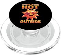 Is It Hot Outside Snack Movie Popcorn Joke - PopSockets PopGrip para MagSafe