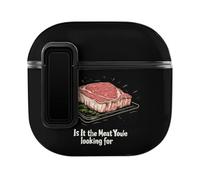 Is It Meat Youre Looking for Funda protectora compatible con AirPods 4 PC Funda para auriculares