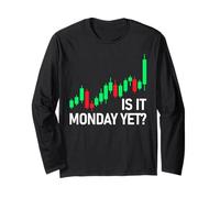 Is it Monday Yet? Intercambio de acciones comerciante Mercado de valores Manga Larga