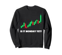 Is it Monday Yet? Intercambio de acciones comerciante Mercado de valores Sudadera