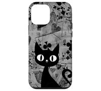 Is It Skills or Luck Grey Vamos a Jugar Algunas Cartas Gato Negro Carcasa para iPhone 12 Mini