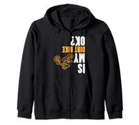 Is My Dirt Bike Ok Funny Motorcycle Motocross Hombres Mujeres Niños Sudadera con Capucha