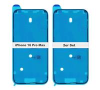 IS-TECK Juego de 2 adhesivos de repuesto para iPhone 16 Pro Max Plus para pantalla y carcasa de marco de junta, adhesivos LCD impermeables (iPhone 16 Pro Max)