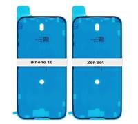 IS-TECK Juego de 2 adhesivos de repuesto para iPhone 16 Pro Max Plus para pantalla y carcasa de marco de junta, adhesivos LCD impermeables (iPhone 16)
