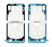 IS-TECK Tapa de batería adhesiva compatible con Samsung Galaxy A20 A205 cinta adhesiva junta tira de lámina trasera