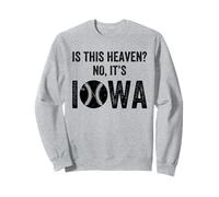 Is This Heaven No, es Iowa Vintage Field of Baseball Dreams Sudadera