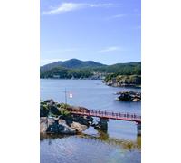 Is This The Best Blank Journal In The World? 2.0 Newfoundland Canada Walking Bridge Over Water Glossy (5x8)