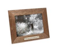 Isaac Jacobs Sentimentos de madera 5x7 Grficos de nietos Horizontal Beatsake Marco con caballete y una pestaa colgante para escritorio de mesa y pa