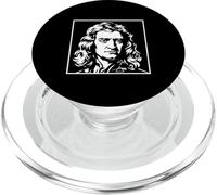 Isaac Newton Física Ciencia Retrato Vintage Gráfico PopSockets PopGrip para MagSafe