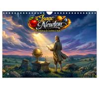 Isaac Newton - Vom fallenden Apfel zu den Gesetzen des Universums. (Wandkalender 2027 DIN A4 quer), CALVENDO Monatskalender: Isaac Newton, vom fallenden Apfel zu den Gesetzen des Universums.