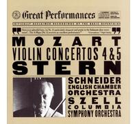 Isaac Stern, English Chamber Orchestra – Mozart: Conciertos para violín 4 y 5 – CD