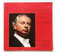 Isaac Stern, Eugene Ormandy, Leonard Bernstein - Bela Bartok, Alban Berg, Paul Hindemith, Samuel Barber: Violinkonzerte [LP]