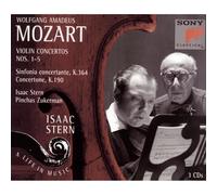 Isaac Stern Mozart: Violin Concertos No. 1 - 5, Sinfonia (CD) (Importación USA)