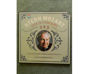 Isaac Stern / Pinchas Zukerman / Daniel Barenboim - Wolfgang Amadeus Mozart / Carl Stamitz, English Chamber Orchestra - Mozart Violin Concertos 3, 4, 5 & Sinfonia Concertante (K.364)