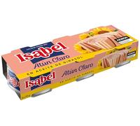 Isabel Atún Claro en Aceite de Girasol, 3 x 70g