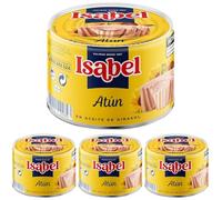 Isabel Atún en Aceite Vegetal, 400g (Paquete de 4)