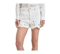 Isabel Marant- Aecia Denim Shorts- Shorts- Mujer- Blanco- S- Aecia Denim Shorts
