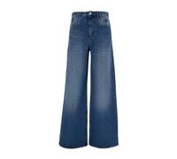 Isabel Marant- Vaqueros Acampanados Azul Claro con Parche de Logotipo- Jeans- Mujer- Azul- M- Vaqueros Acampanados Azul Claro con Parche de Logotipo