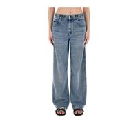 Isabel Marant- Vaqueros Denim de Pierna Ancha- Jeans- Mujer- Azul- S- Vaqueros Denim de Pierna Ancha