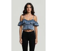Isabel Marant Voloteo Blouse Blue Talla: 34 | Blusas Outlet | Mujer | Azul