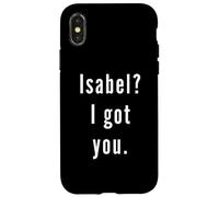 Isabel? Te Tengo. Carcasa para iPhone X/XS